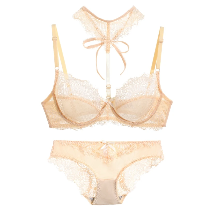 Сет гаће, грудњак са жицом и оковратником 28А – 52G – жута, 28a