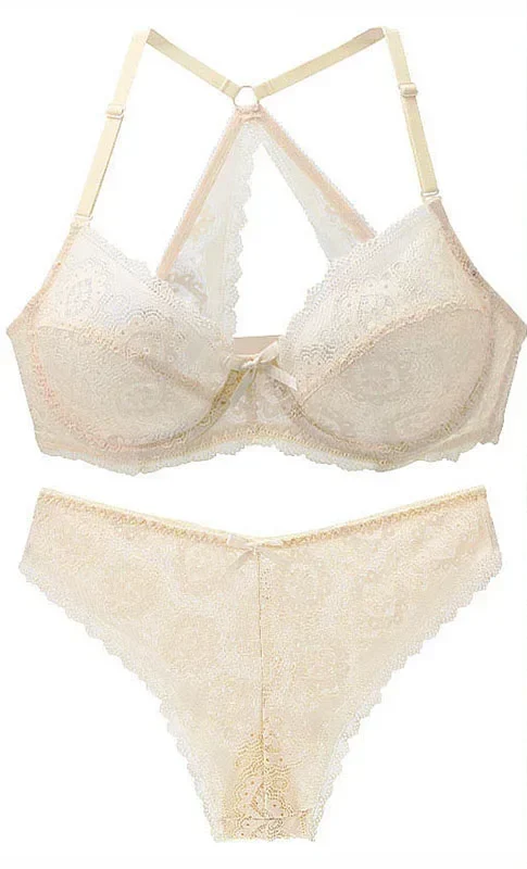 Сет гаће и грудњак са жицом 28А – 52G – жута, 28a