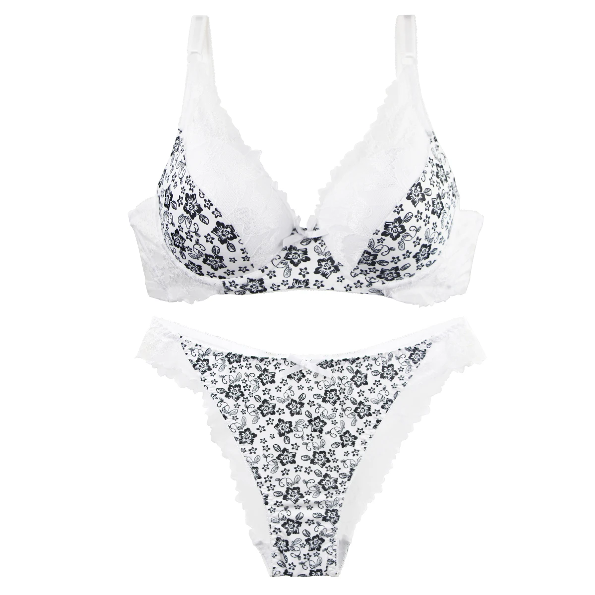 Сет грудњак и гаће са жицом 28А – 50G – бела, 28a