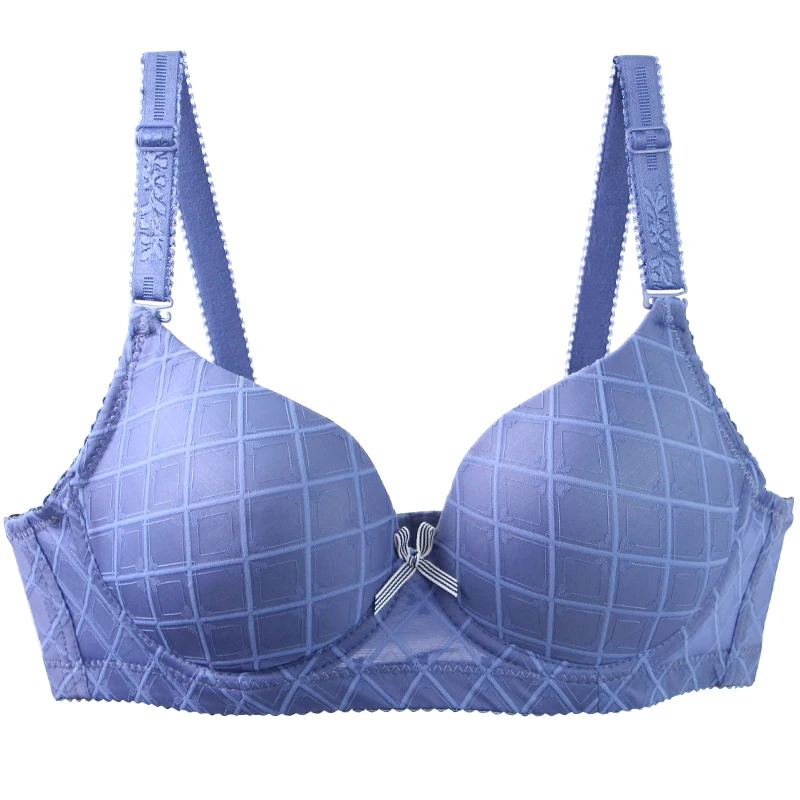 Грудњак са одвојивим бретелама и жицом 28А – 52G – плава, 28a